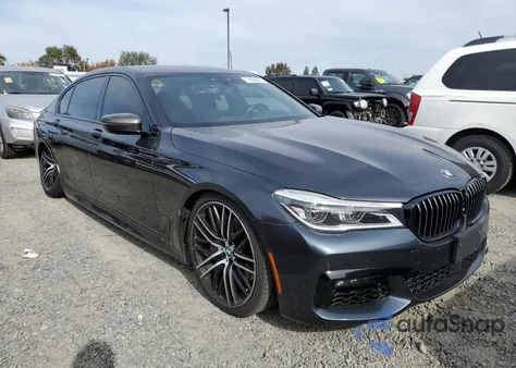 2017 BMW 750 from USA, damaged, VIN WBA7F0C31HGM22149